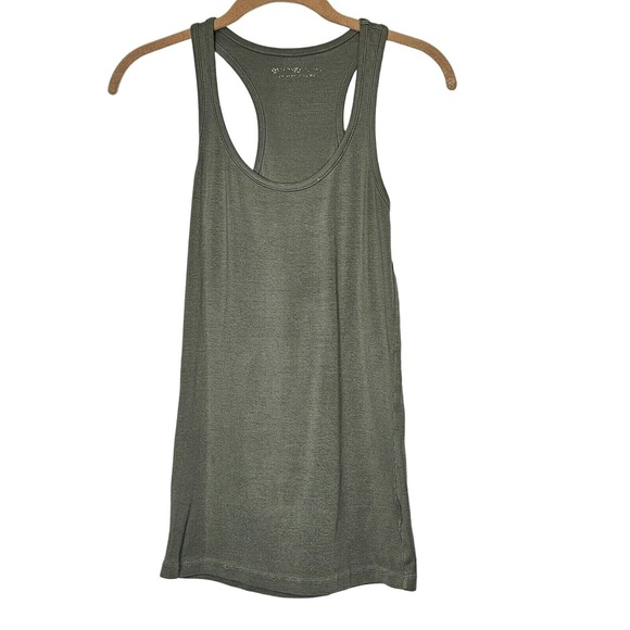 Beyond Yoga Tops - Beyond Yoga‎ Tank Top Olive Green Ribbed Racerback Athletic Activewear Casual L